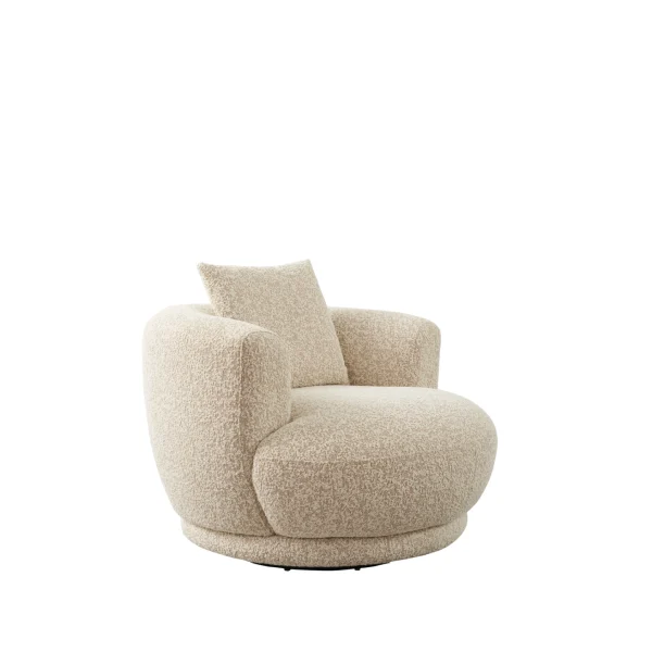 The Loris Armchair is a masterpiece of organic design. With its signature texture, it offers unparalleled comfort and style for any modern home.