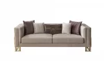 Gold Sofa Set - Image 9