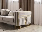 Gold Sofa - Image 4