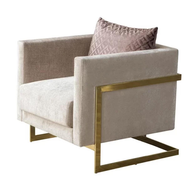 Gold Armchair