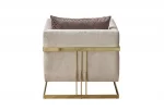Gold Sofa Set - Image 8