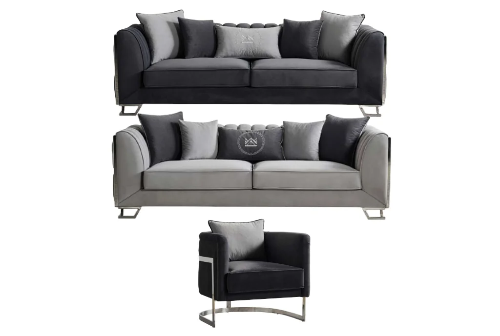 Maldive Sofa Set 3-3-1 - SofaTurkey (2) Maldive Sofa Set - Image 1