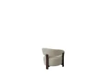 The Maya armchair adds elegance to your home with its organic curves and touch-sensitive fabric. It's designed for cozy corners or as a superior addition to your living room set.