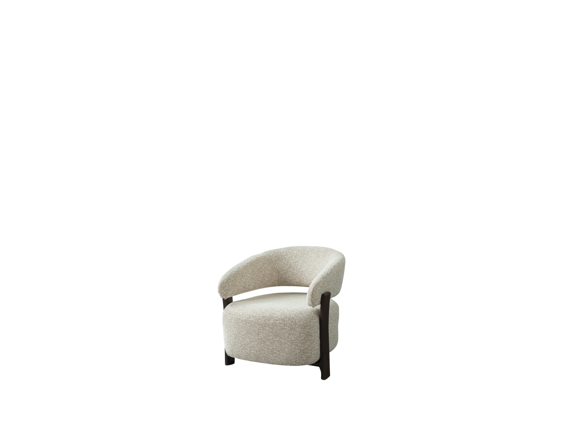 Maya Armchair SofaTurkey premium comfort modern luxury 3 The Maya armchair adds elegance to your home with its organic curves and touch-sensitive fabric. It's designed for cozy corners or as a superior addition to your living room set.