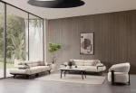 Experience the perfect blend of luxury and functionality with the Meira Sofa Set. Its elegant fabric is designed for the ultimate modern lifestyle.