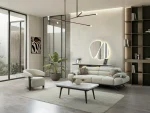 Experience the perfect blend of luxury and functionality with the Meira Sofa Set. Its elegant fabric is designed for the ultimate modern lifestyle.