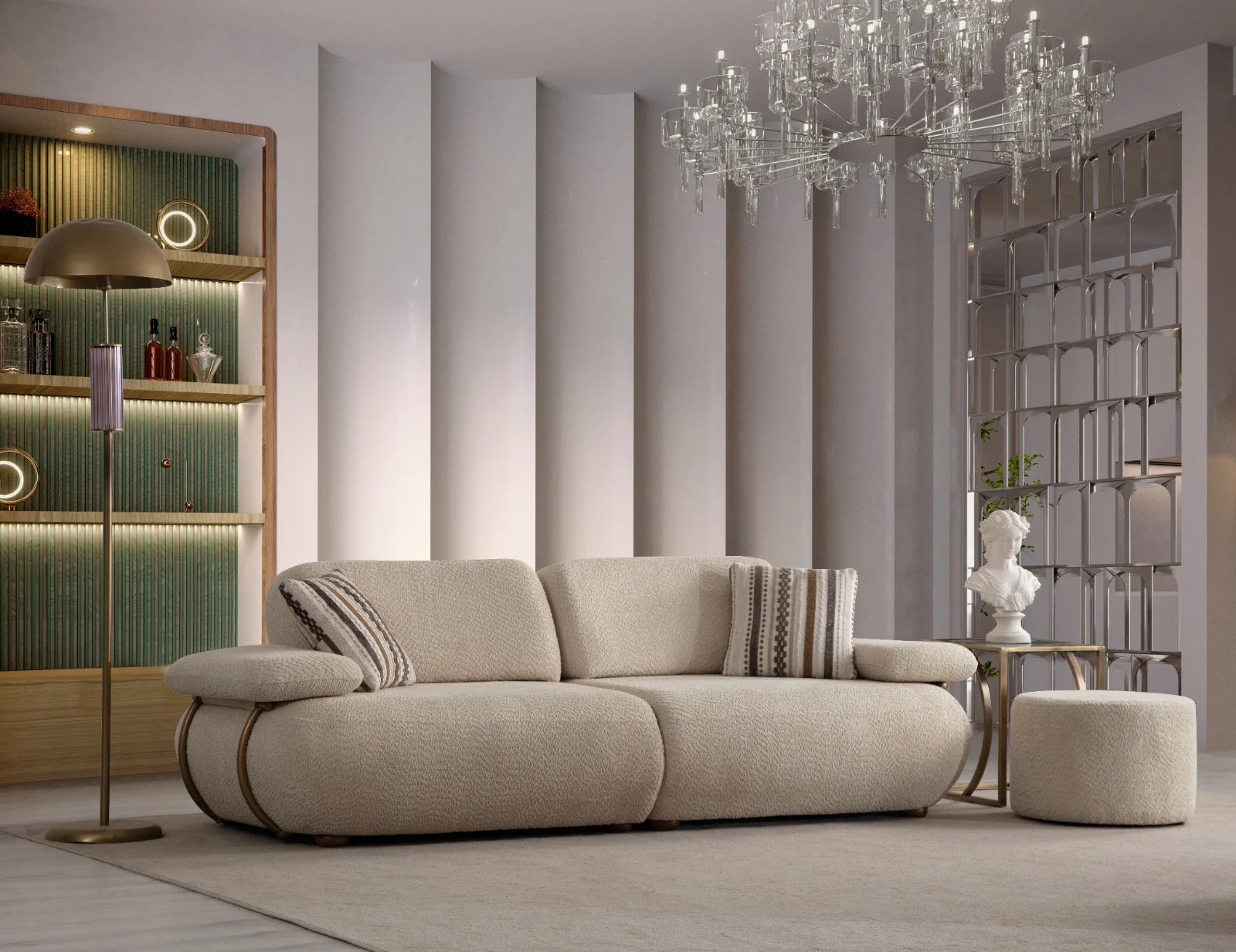 Merlyn Sofa Set 5 Merlyn Sofa (2 Seater) - Image 1