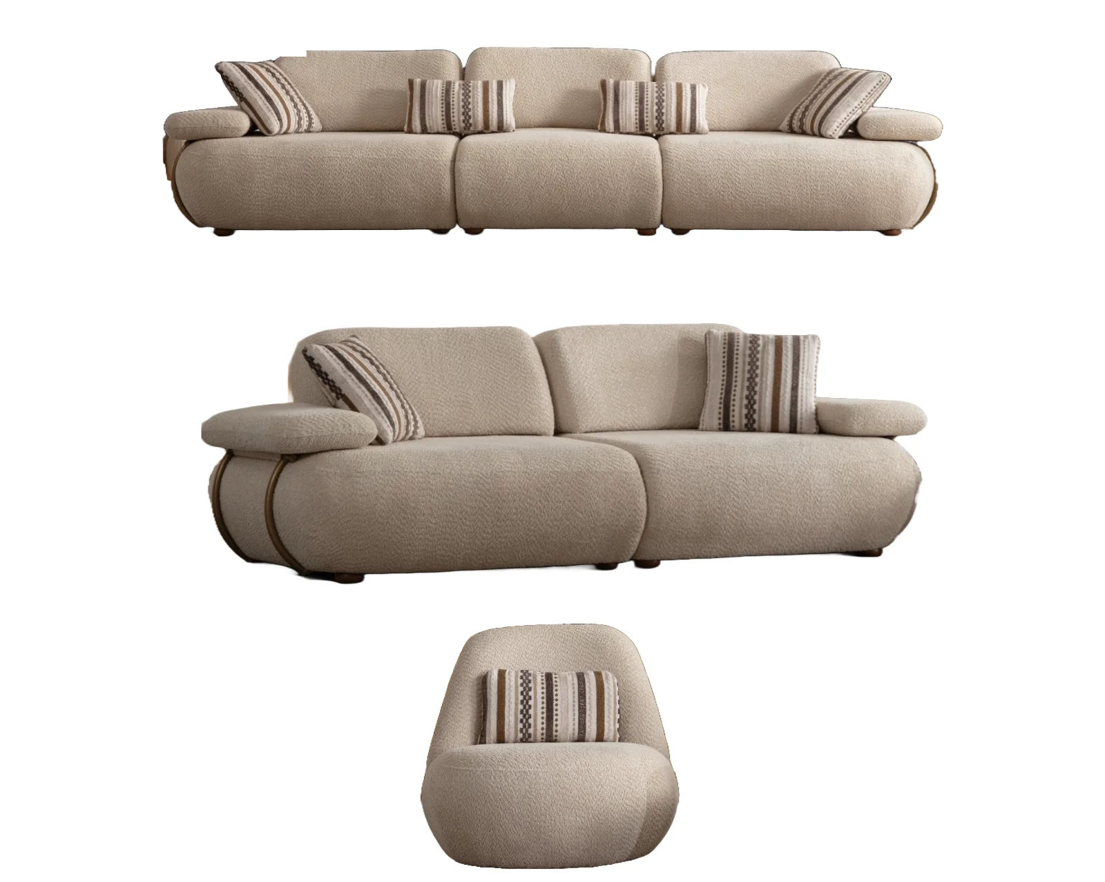 Merlyn Sofa Set 8 Merlyn Sofa Set - Image 1