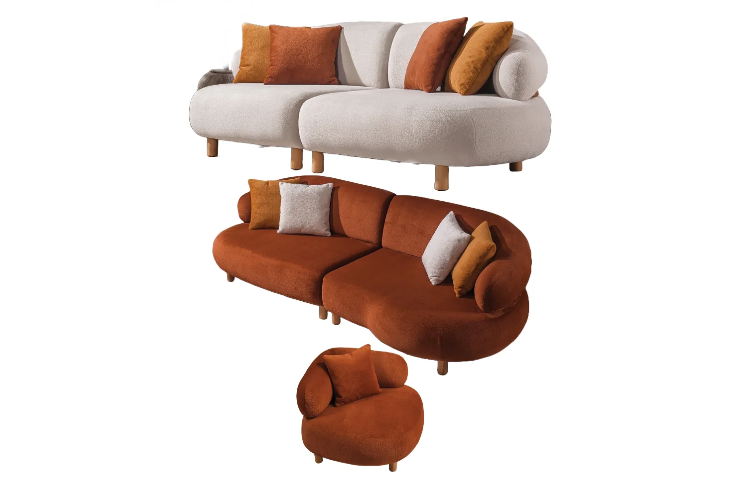 Metros sofa set 4 (2) Metros Sofa Set - Image 1