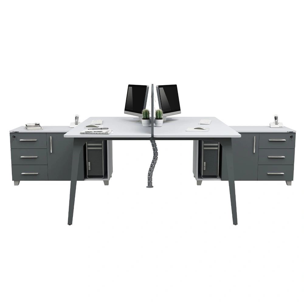 Nexus Two-Seat 2L Workstation Nexus Two-Seat 2L Workstation - Image 1