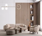 Elevate your living space with the Noa Sofa Set, a masterpiece of contemporary furniture design that balances bold aesthetics with cloud-like comfort.