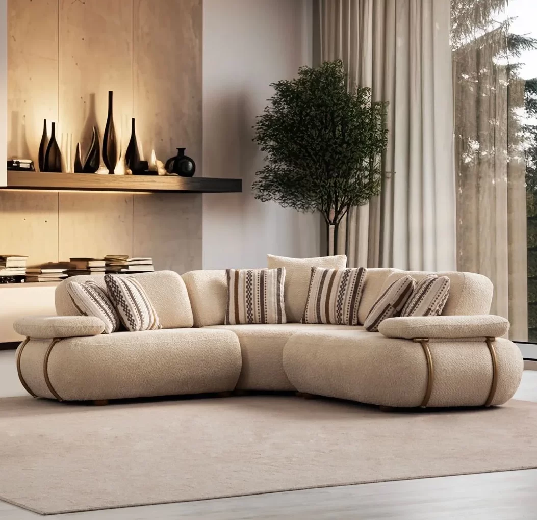 Noasy Corner Sofa - SofaTurkey Noasy Corner Sofa - Image 1