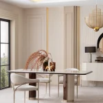 Novara Dining Set (6 Chair, 1 Table)