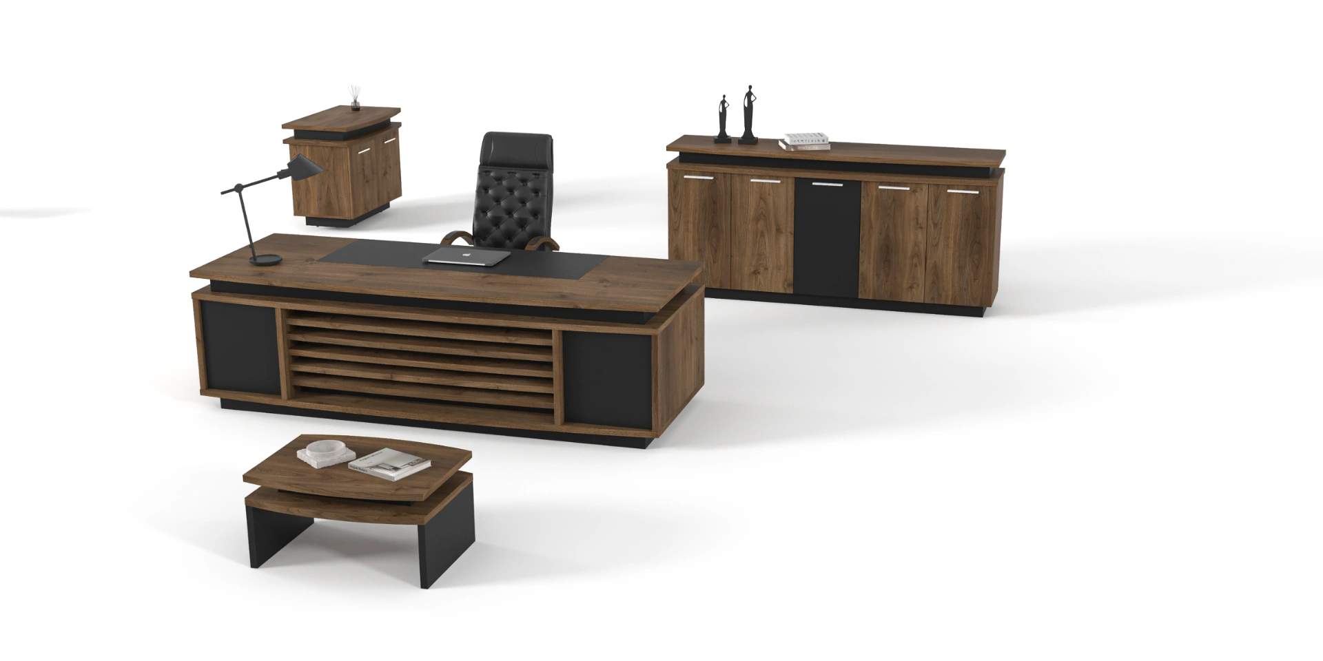 Orion Executive Desk SofaTurkey Modern Office Furniture 1 Orion Table Set - Image 1