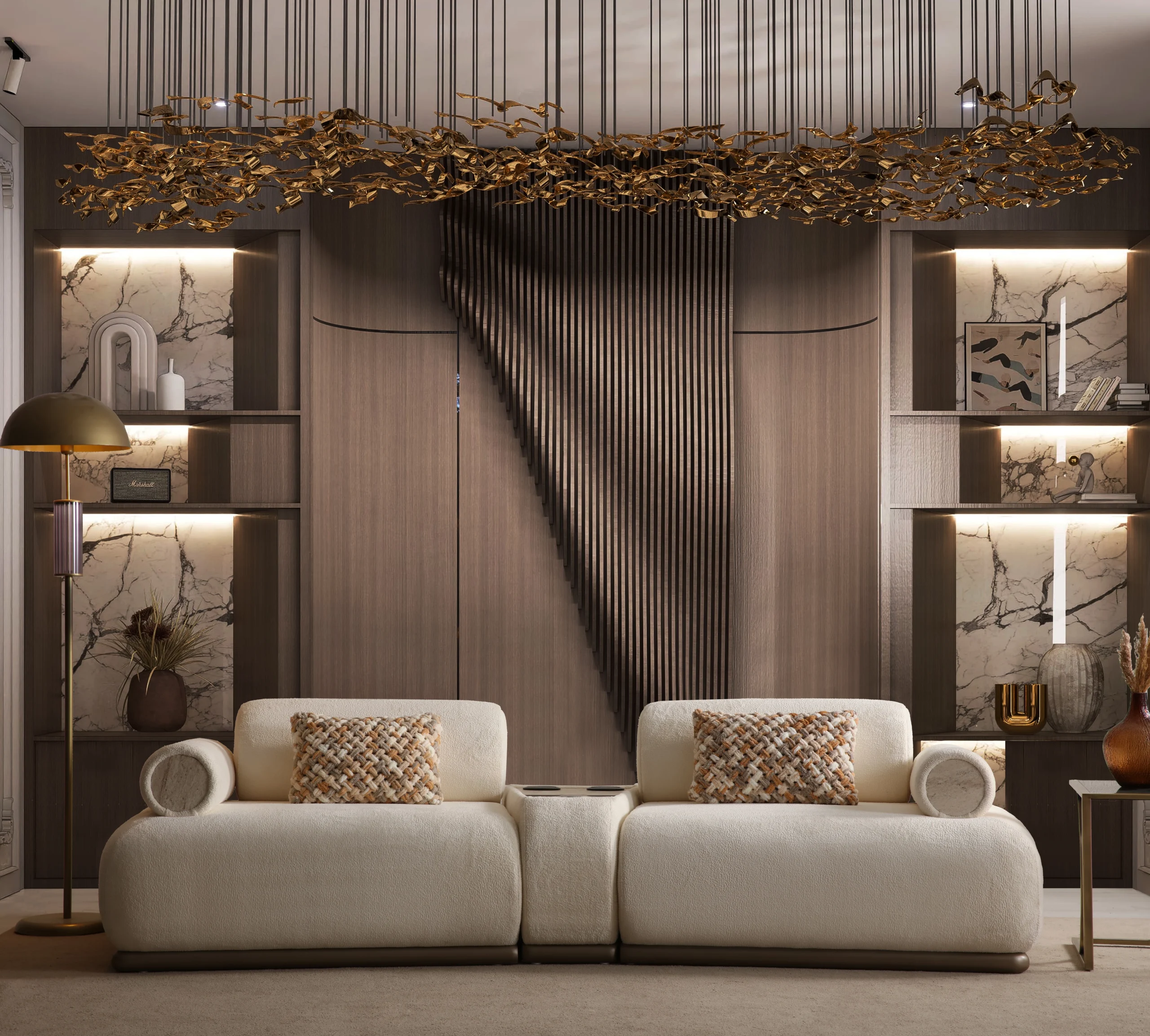 Rumi Sofa - Exquisite Sofa - Handmade Sofa from Turkey 4 Rumi Sofa with Middle Module - Image 1