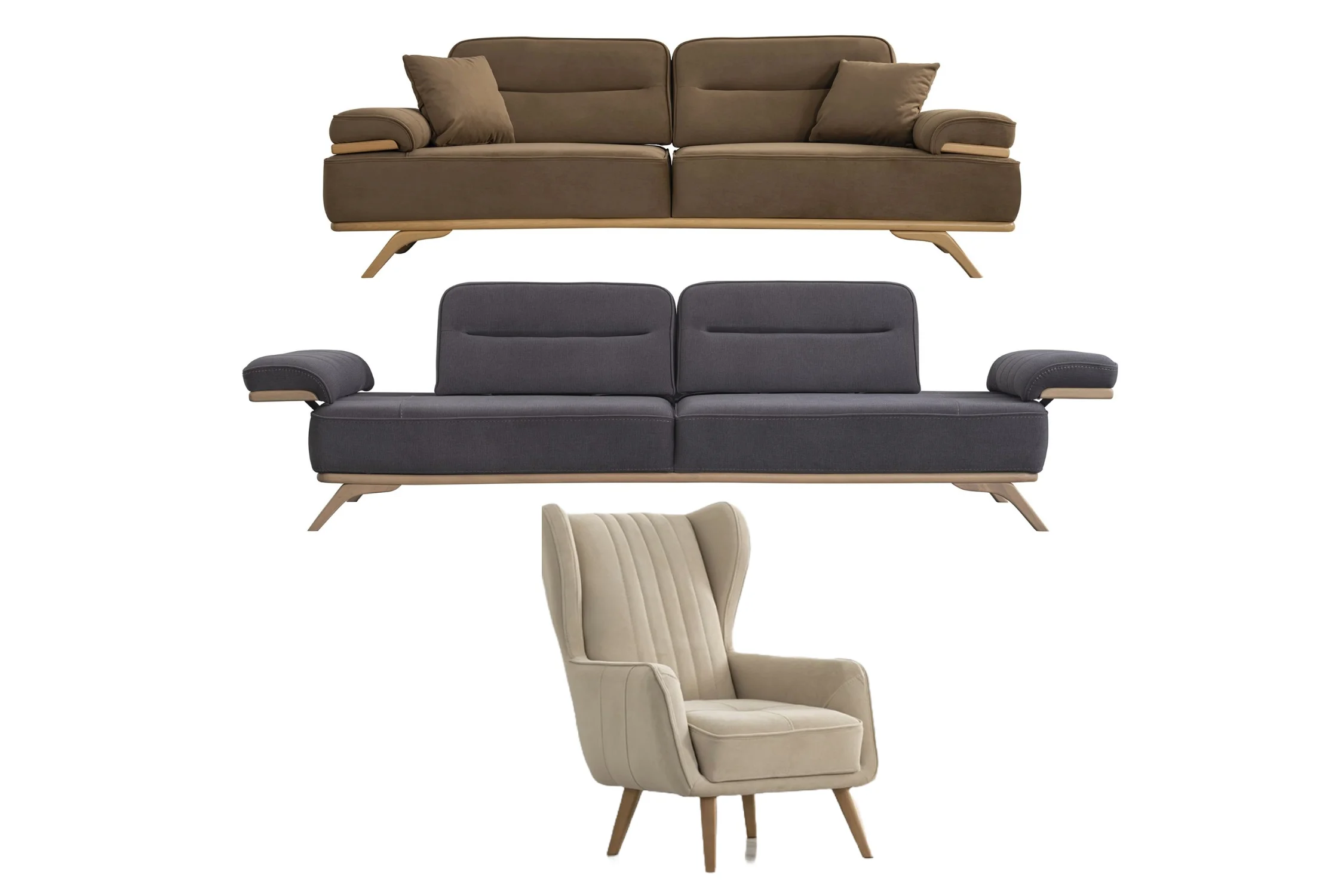 Supra Sofa Set 3-3-1 SofaTurkey 15 Supra Sofa Set - Image 1