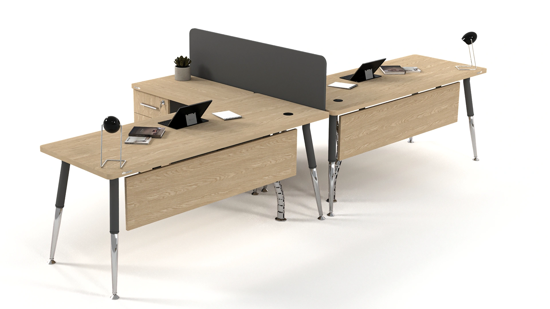 Valor Double Side Cabinet Workstation Valor Double Side Cabinet Workstation - Image 1