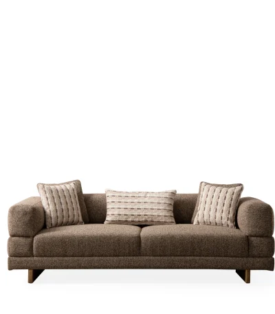The Vento Sofa is the centerpiece of the Vento collection, designed to add a natural and elegant touch to contemporary interiors. Its spacious, deep seating and soft armrests offer an unparalleled relaxation experience.