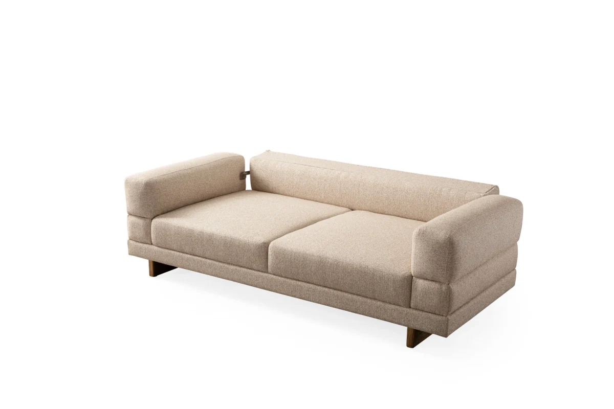 The Vento Sofa is the centerpiece of the Vento collection, designed to add a natural and elegant touch to contemporary interiors. Its spacious, deep seating and soft armrests offer an unparalleled relaxation experience.
