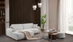 The Vogue Corner Sofa Set defines modern luxury with its soft fabric and sophisticated modular design. It's the perfect blend of comfort and high-end aesthetics for your home.