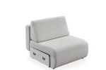 The Vogue Corner Sofa Set combines high-fashion aesthetics with ultimate seating comfort. With its trendy fabric and modular versatility, it creates the perfect focal point for modern European homes.