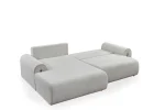 The Vogue Corner Sofa Set combines high-fashion aesthetics with ultimate seating comfort. With its trendy fabric and modular versatility, it creates the perfect focal point for modern European homes.