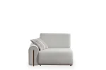The Vogue Corner Sofa Set combines high-fashion aesthetics with ultimate seating comfort. With its trendy fabric and modular versatility, it creates the perfect focal point for modern European homes.