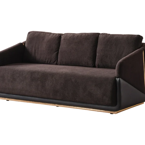Zenith Office Sofa. Combining comfort with architectural details, this sofa represents the pinnacle of power.