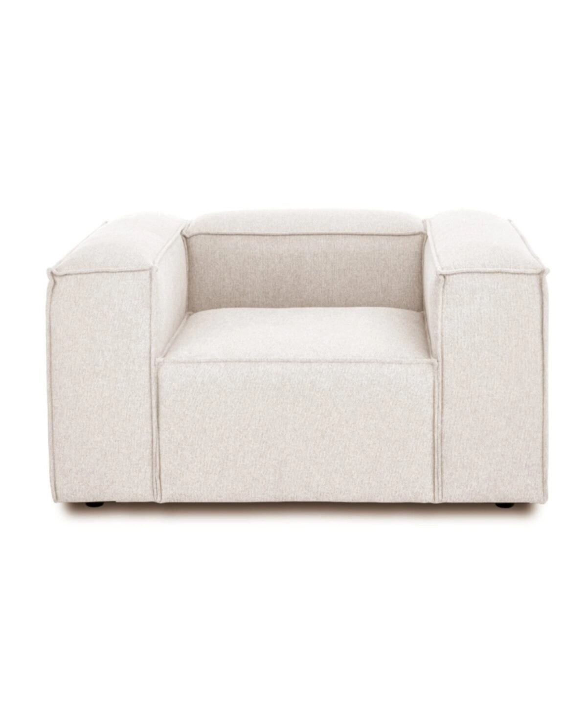 soft-armchair-1-module-off-white-linen-5 Soft Armchair - Image 1