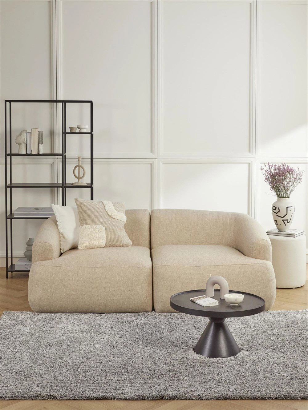 togg-modular-sofa-2-modules-beige-linen Togg Modular Sofa - 2 Modules - Image 1