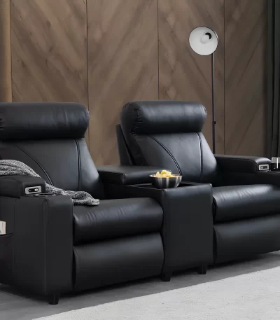 zero double reclining sofa