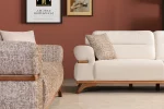 The Aero Sofa Set adds modern elegance and superior comfort to your living room. Featuring high-density foam and durable upholstery, this set is designed for the European lifestyle.