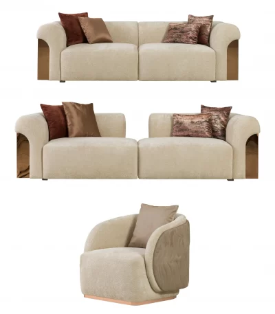 Aerro Sofa Set Premium Living Room Furniture SofaTurkey