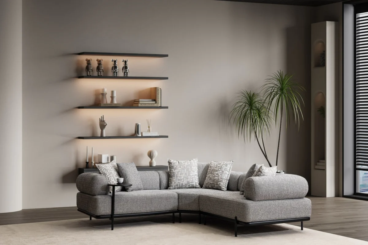 Alexia Corner Sofa 3 Modules - SofaTurkey