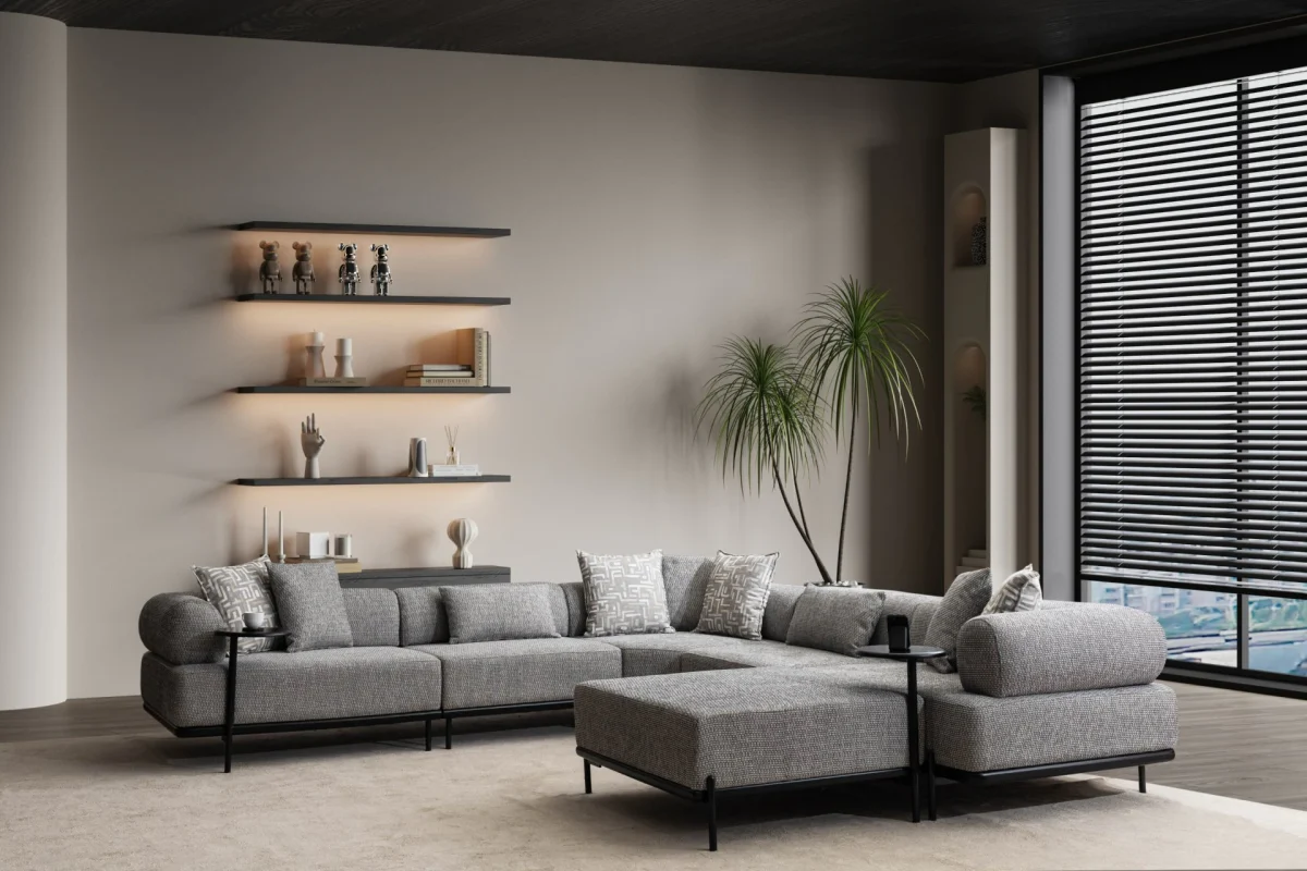 Alexia Corner Sofa 6 Modules - Image 4