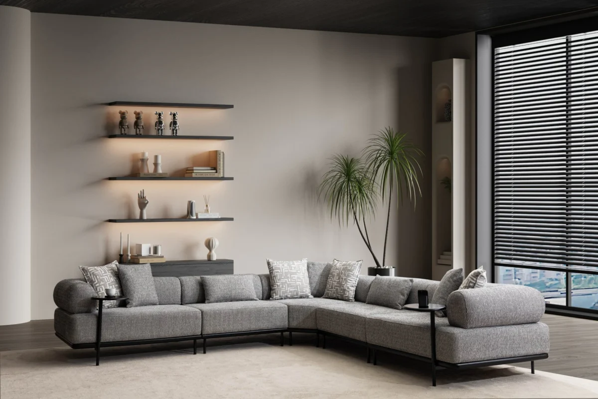 Alexia Corner Sofa 5 Modules - Image 4