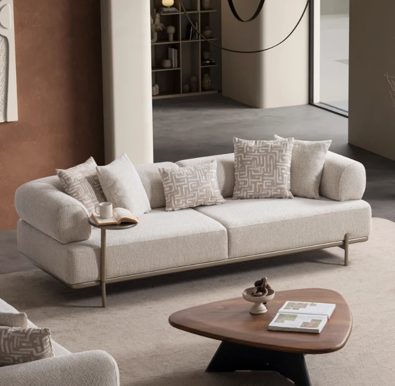 Alexia Sofa Set SofaTurkey modern sofa set Europe Turkish furniture online boucle fabric couch high quality sofa Turkey luxury living room set 13 Alexia Sofa - Image 1