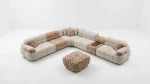 The meeting point of natural tones and unparalleled comfort. Bring a bohemian breeze to your living space with the Aloha Corner Sofa.