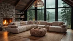 The meeting point of natural tones and unparalleled comfort. Bring a bohemian breeze to your living space with the Aloha Corner Sofa.