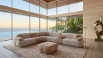 The meeting point of natural tones and unparalleled comfort. Bring a bohemian breeze to your living space with the Aloha Corner Sofa.