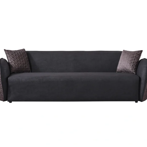 The Alpha Sofa combines superior elegance with deep seating comfort. With its unique textured surface and sturdy frame, it creates the perfect focal point for modern living rooms.