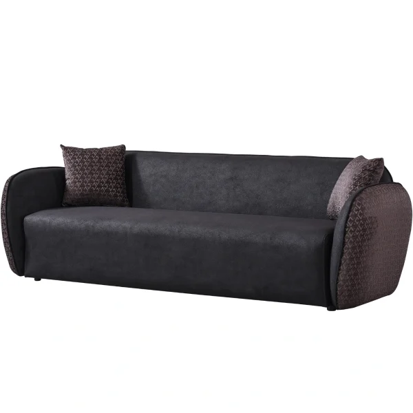 The Alpha Sofa combines superior elegance with deep seating comfort. With its unique textured surface and sturdy frame, it creates the perfect focal point for modern living rooms.