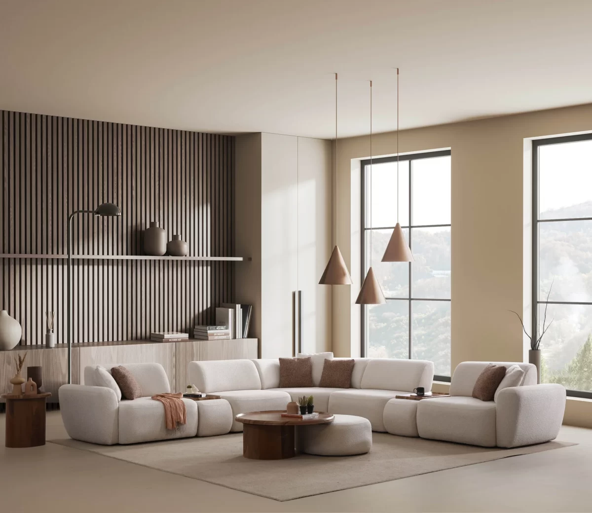 Alyna Corner Sofa - 7 Modules - Image 1