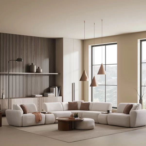 Alyna Corner Sofa - 7 Modules