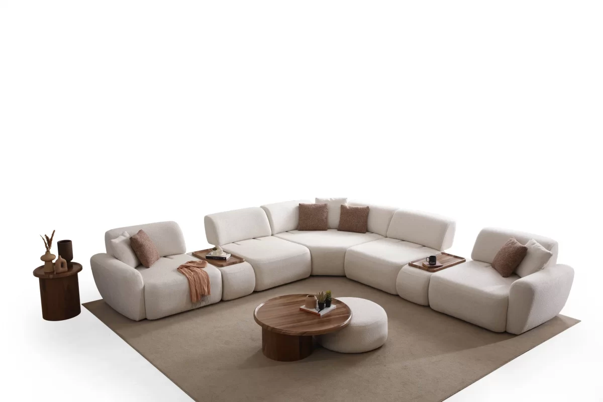 Alyna Corner Sofa - 7 Modules - Image 2