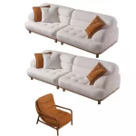 Aquas Sofa Set