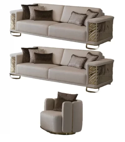 Ashe Sofa Set Luxury Turkish Sofa Set