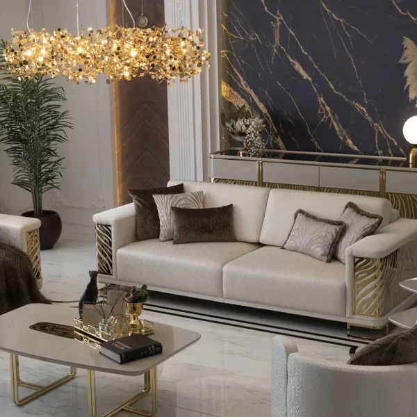 Ashe Sofa Set Luxury Turkish Sofas 3