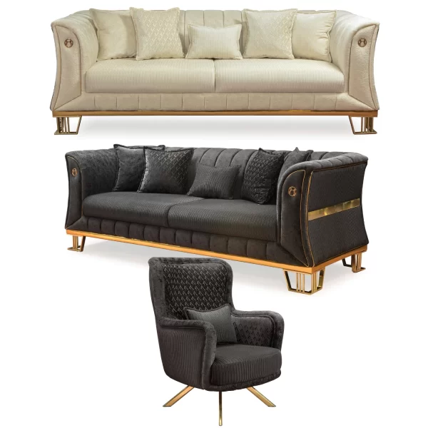 Asia Sofa Set 3 3 1 Luxury Design 10