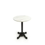 Stylish, modern, and elegant table for hotels, cafes, and restaurants.
